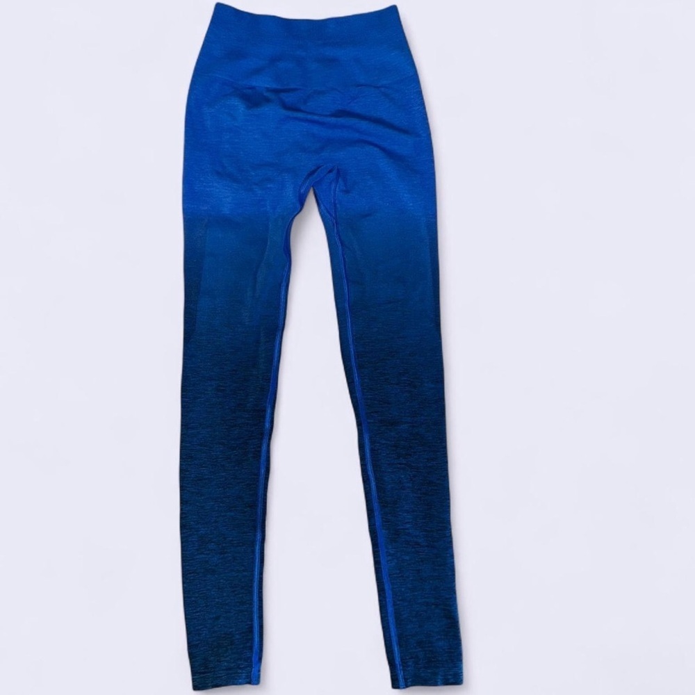 Alphalete Deep Blue Gradient Leggings